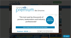 Desktop Screenshot of expertform.dynamicraceodds.com